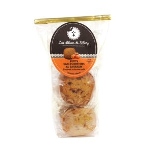 1-Petitis Sablés Breton au Sarrasin Caramel en sachet de 150g - les Délices de Sillery