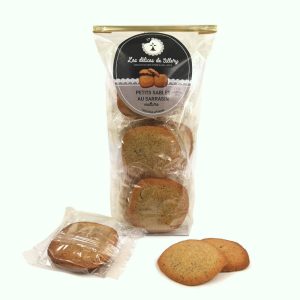 2-Petits Sablés Breton au Sarrasin Nature en sachet de 150g - les Délices de Sillery